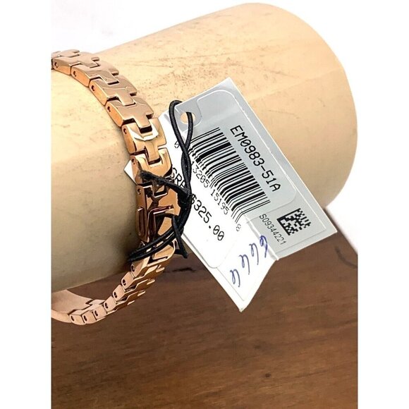 Citizen Women's Watch EM0983-51A Eco Drive Silver Dial Rose Gold Bangle … - Picture 10 of 14